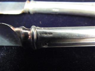 VINTAGE LOT OF 10 STERLING SILVER SERV PCS.  126 GRAMS TOTAL
